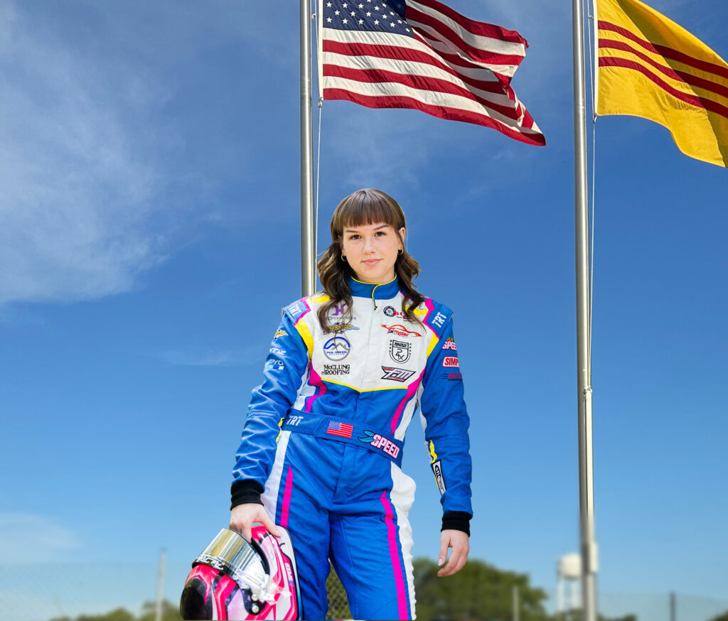 Ashlyn Speed Race Car Driver from Texas