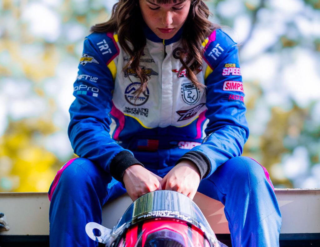 Ashlyn Speed, race car driver from Texas